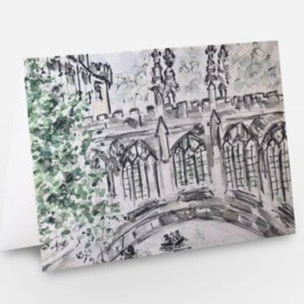 Bridge of Sighs Greetings Card - Pocket of Art Greetings Card