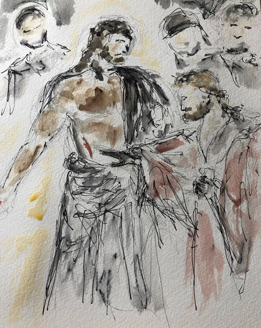 Doubting Thomas - Pocket of Art Watercolour