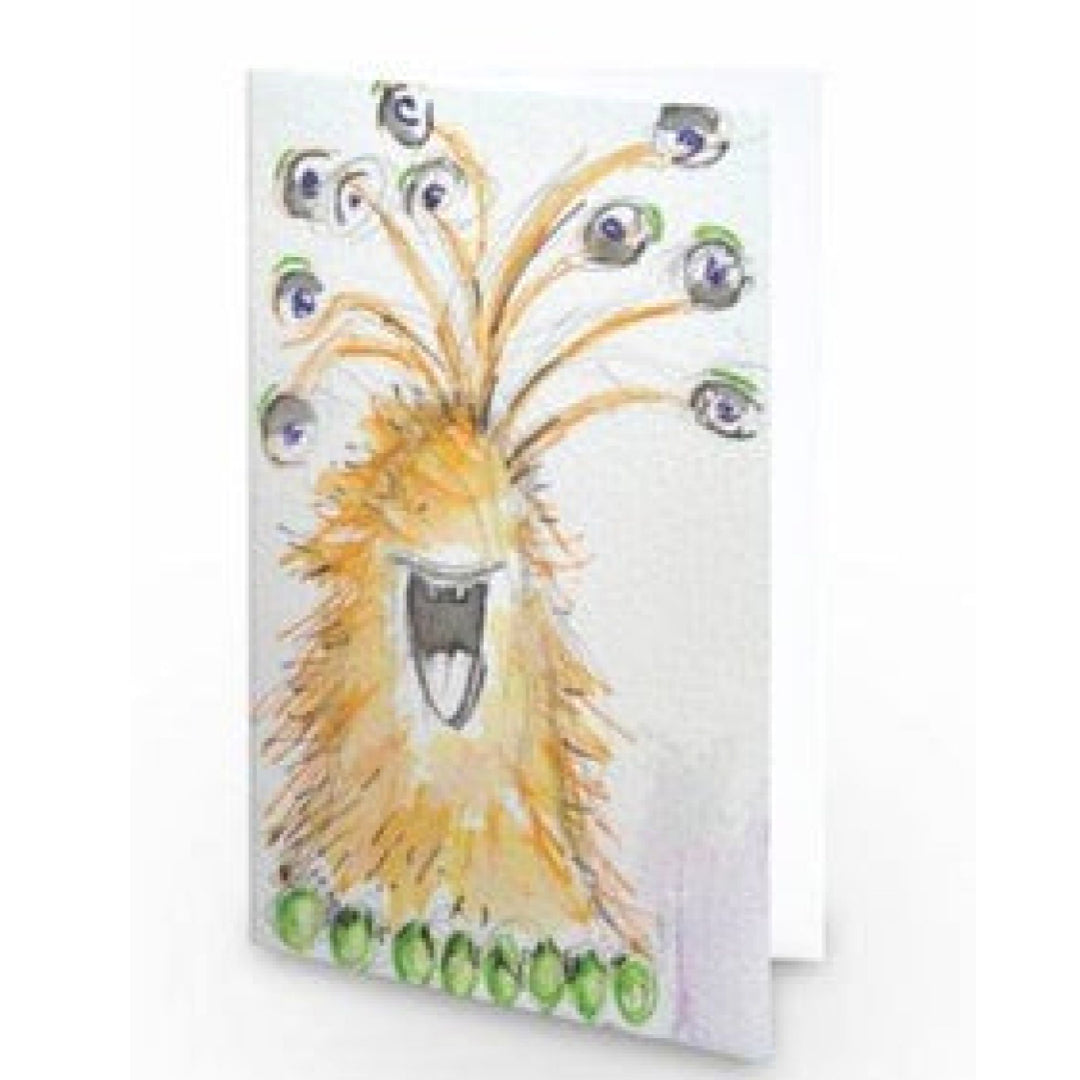 Fairly Friendly Monster Ginger - Pocket of Art Greetings Card