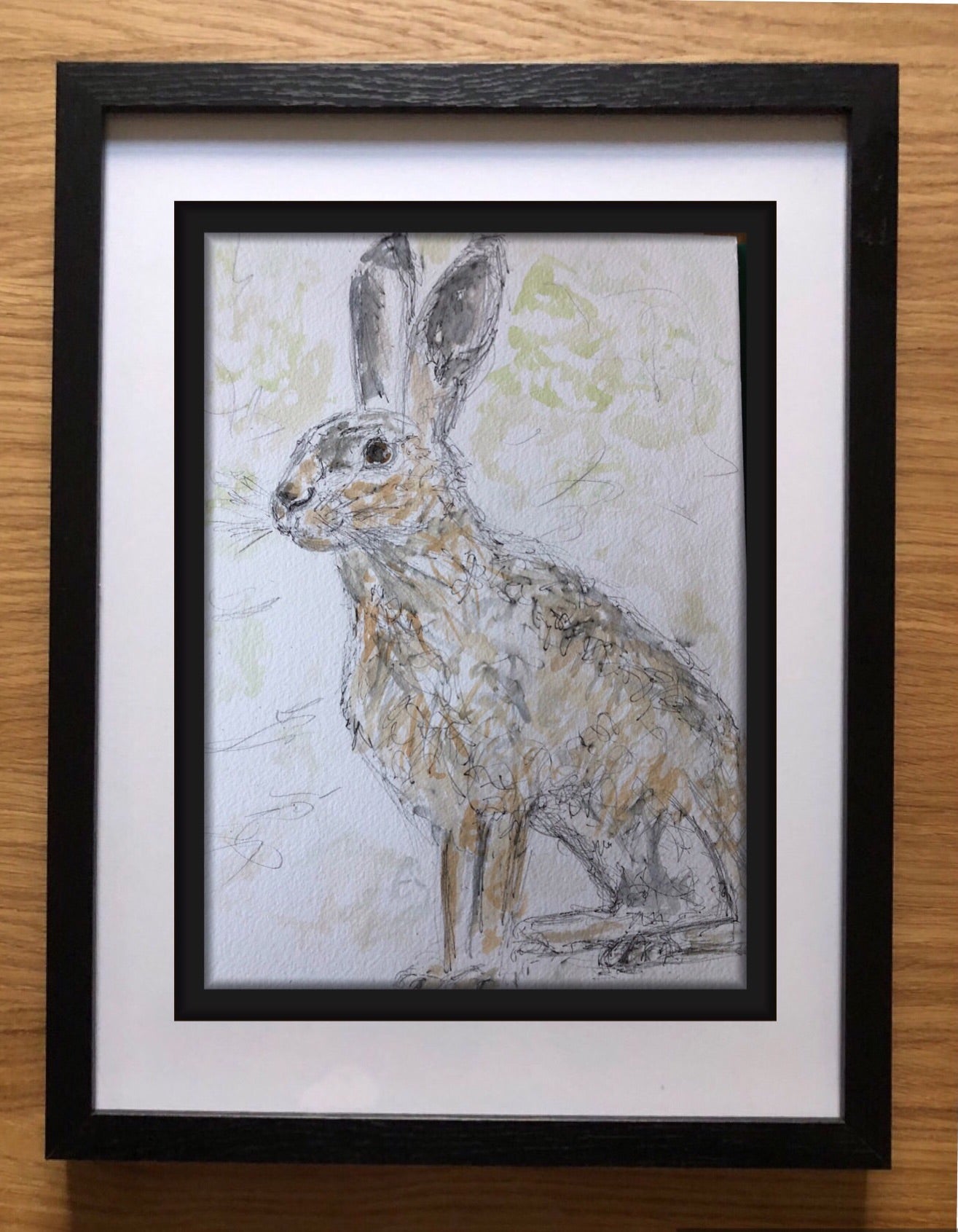 Hare in the wild - SOLD - Pocket of Art Watercolour