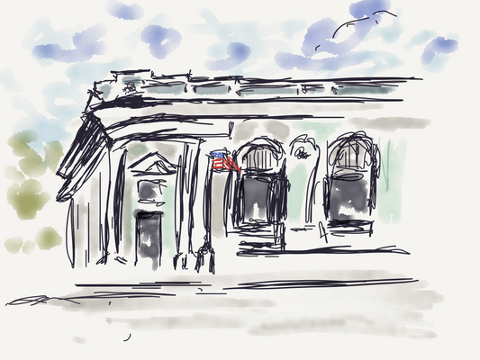 Ferndale Post Office, USA