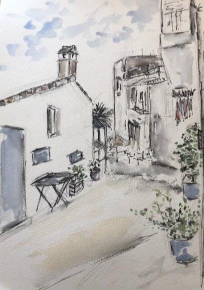 Mediterranean Meanderings - Pocket of Art Watercolour