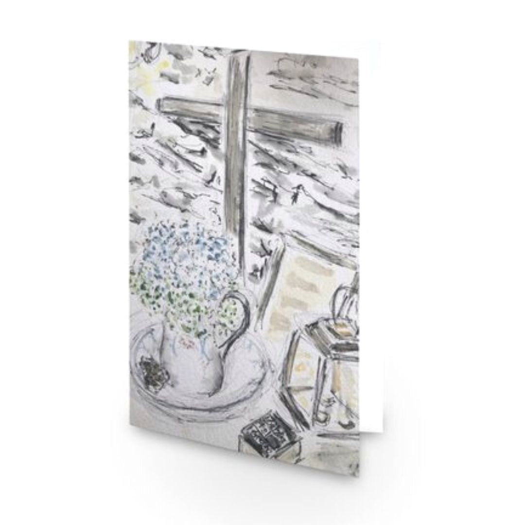 Prayerful Greetings Card - Pocket of Art Greetings Card