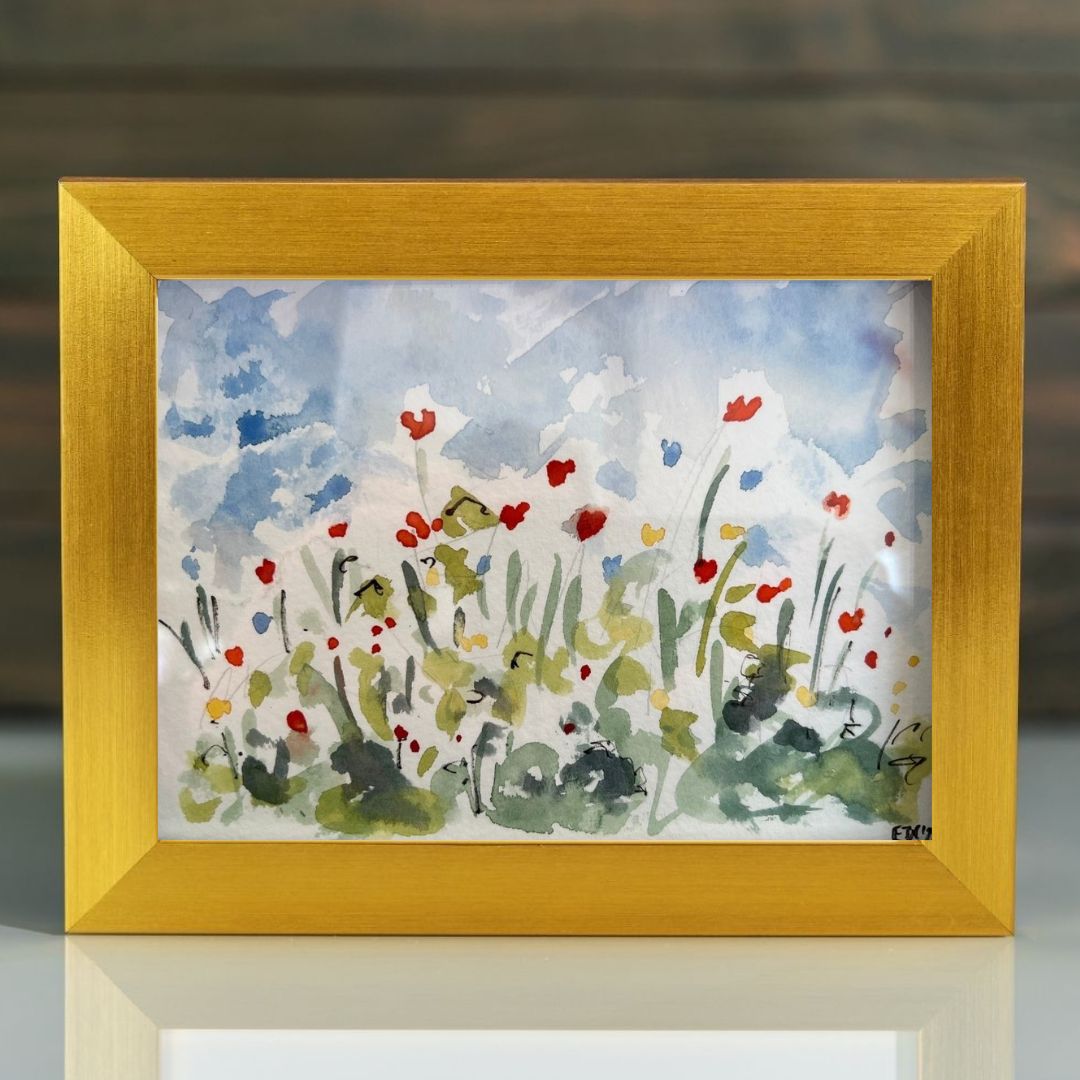 Pretty Little Flowers - Pocket of Art Watercolour