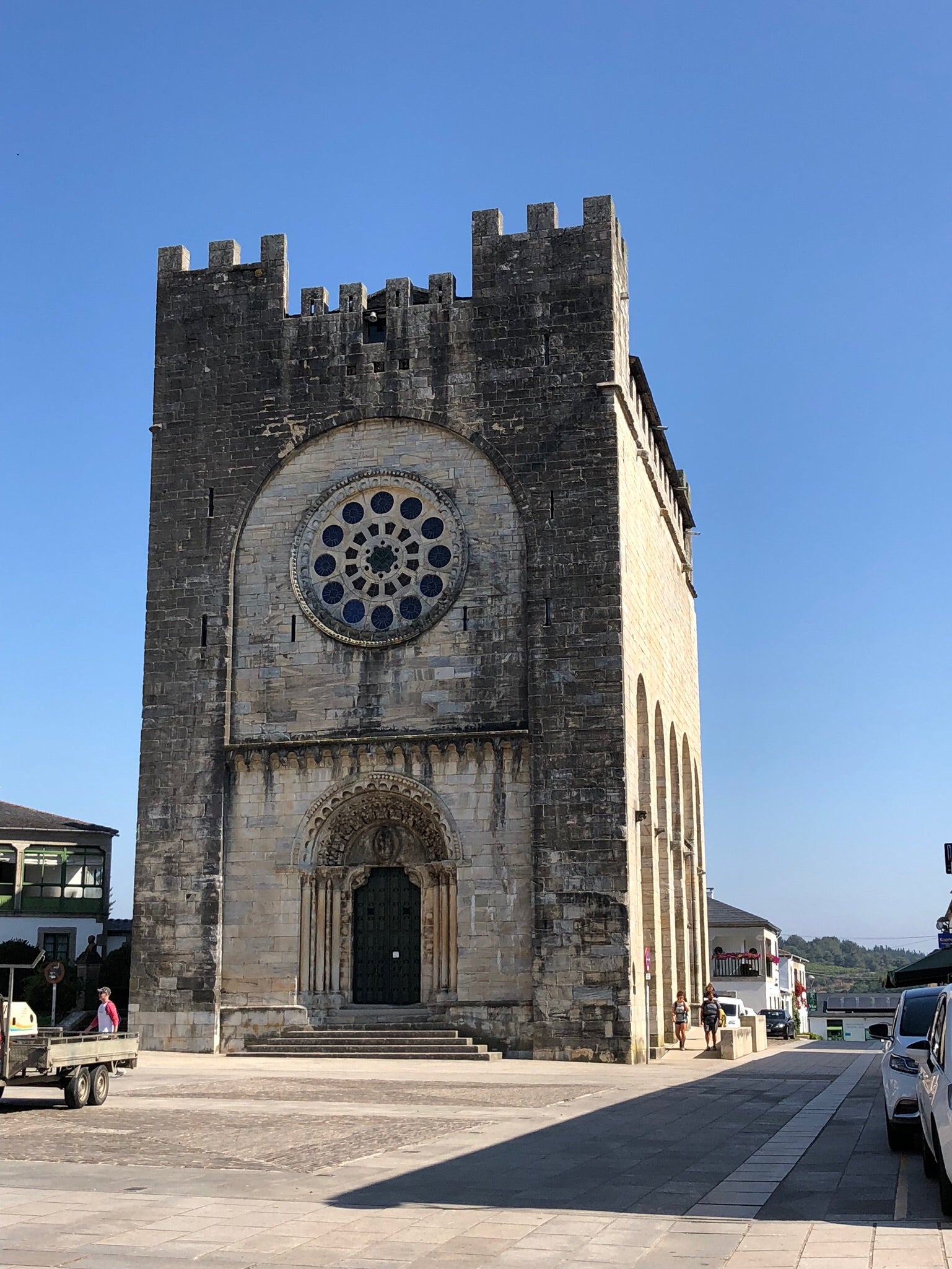 San Nicolas Church on the Camino - Pocket of Art Digitally created art