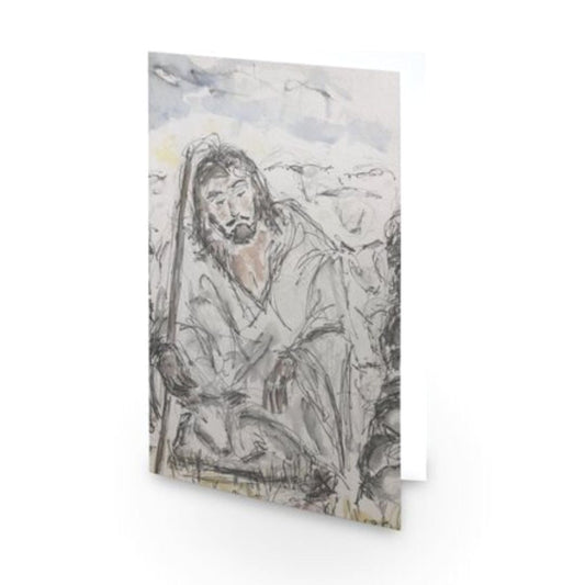 The Good Shepherd card - Pocket of Art Greetings Card