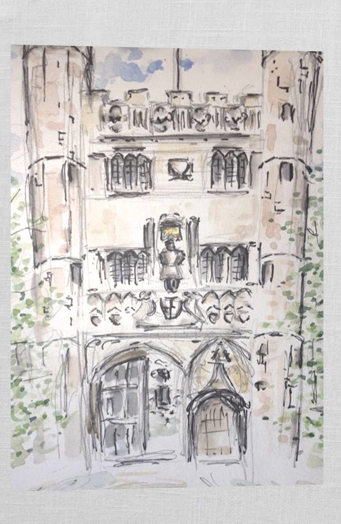 Trinity College, Cambridge Postcard