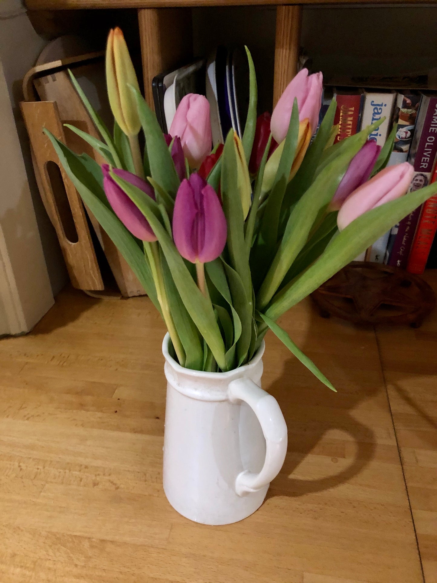 Tulips in a Jug