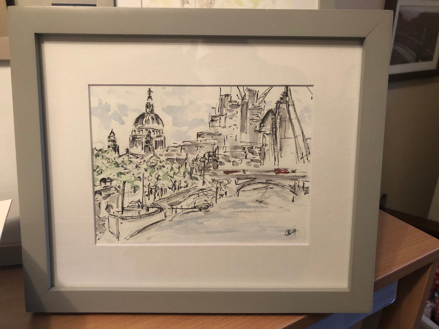 St Paul’s view from the Bridge - SOLD