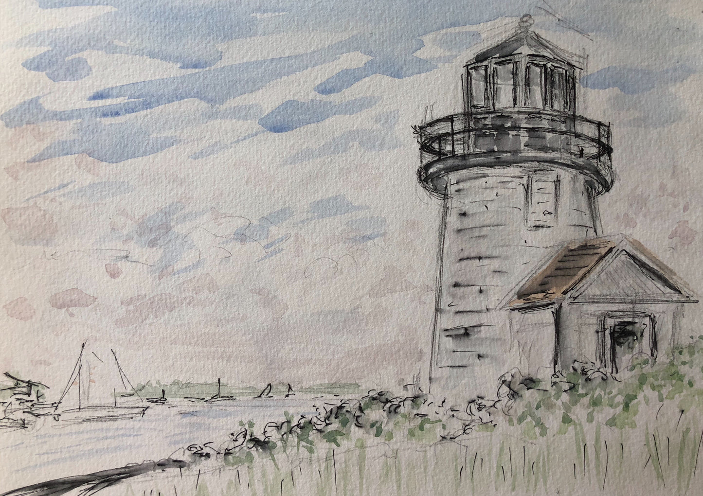 Hyannis Harbour Lighthouse, Cape Cod - SOLD